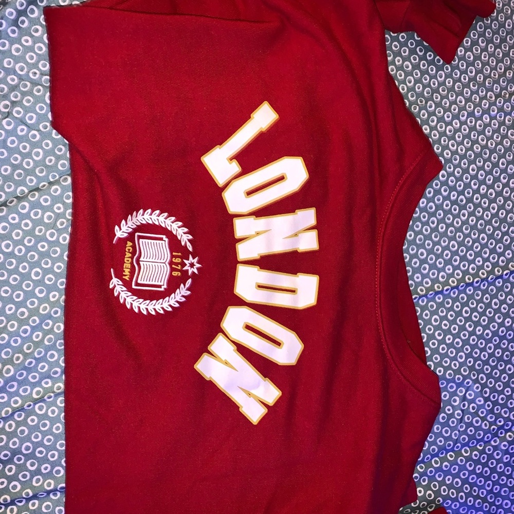 Red London Sweatshirt